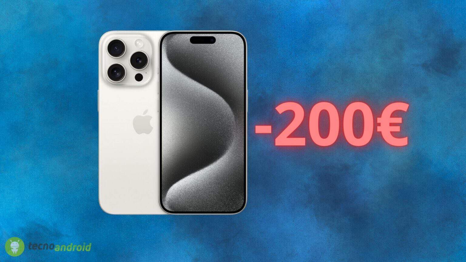 Apple iPhone 15 Pro quasi in REGALO: offerta di 200 euro su Amazon