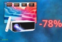Proiettore portatile in sconto del 78%: costa quasi 400 euro in MENO su AMAZON Proiettore portatile in sconto del 78%: costa quasi 400 euro in MENO su AMAZON
