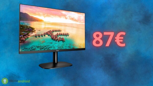 Monitor AOC a meno di 100 euro: OFFERTA folle AMAZON