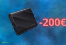 Hard disk esterno SSD SAMSUNG in offerta di quasi 200 euro su Amazon