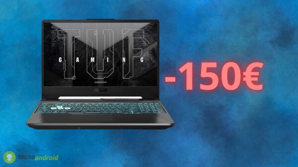 Notebook ASUS da gaming scontato di 150 euro: un PREZZO assurdo su AMAZON