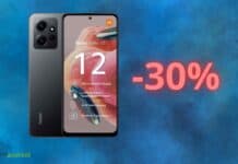 Xiaomi Redmi Note 12: costa POCHISSIMO su Amazon con lo sconto del 30%