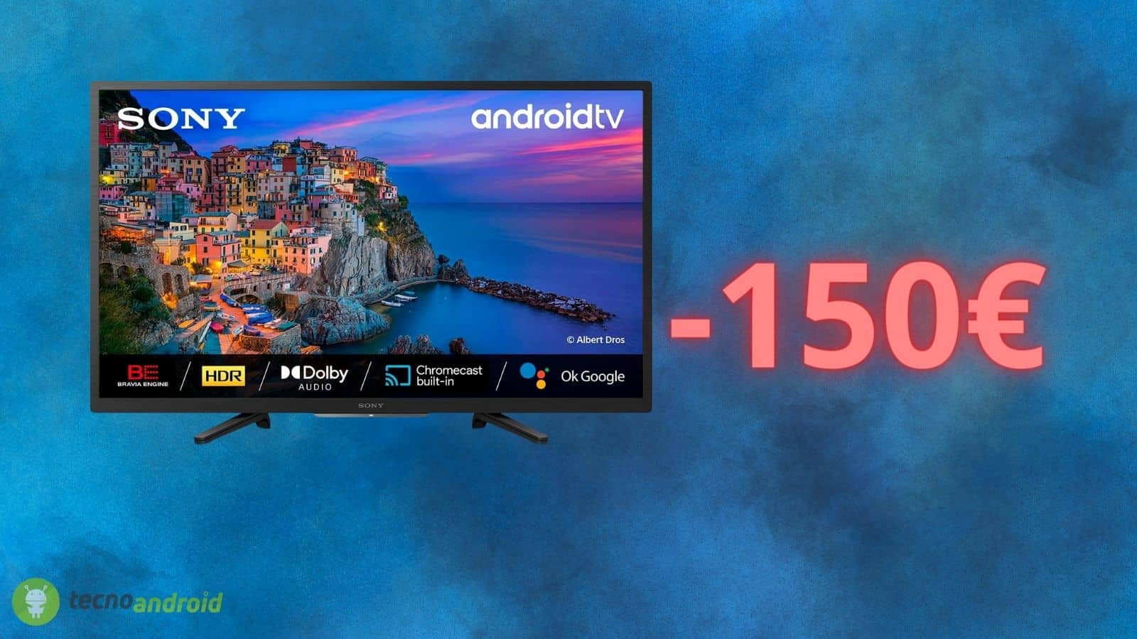 Smart TV Sony Bravia: 150 euro di sconto solo OGGI su Amazon