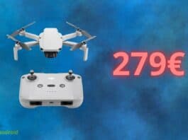 DJI Mini 2 SE: drone economico in OFFERTA FOLLE su Amazon