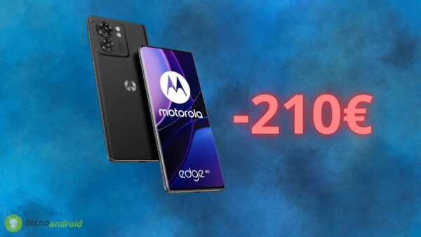 Motorola Edge 40 in SCONTO di 210 euro: OFFERTA assurda su Amazon