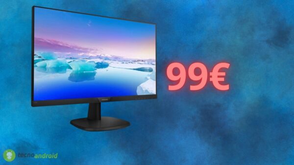 Monitor Philips: su Amazon ERRORE DI PREZZO, in offerta a 99 euro