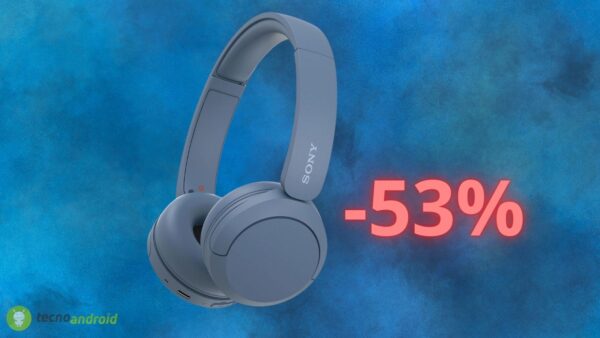 Cuffie SONY scontate del 53% su Amazon: un'OFFERTA miracolosa