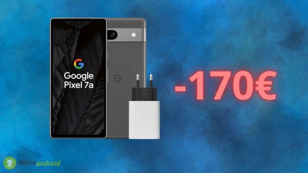 Google Pixel 7A: sconto MAGICO di oltre 100 euro su AMAZON
