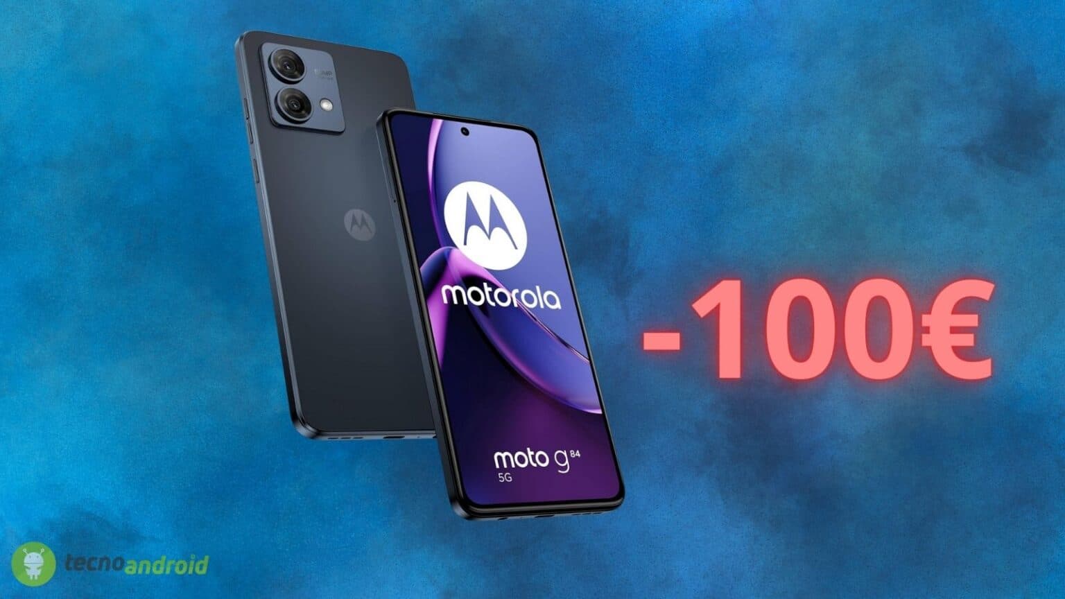 Motorola Moto G84: offerta AMAZON con sconto di 100 euro