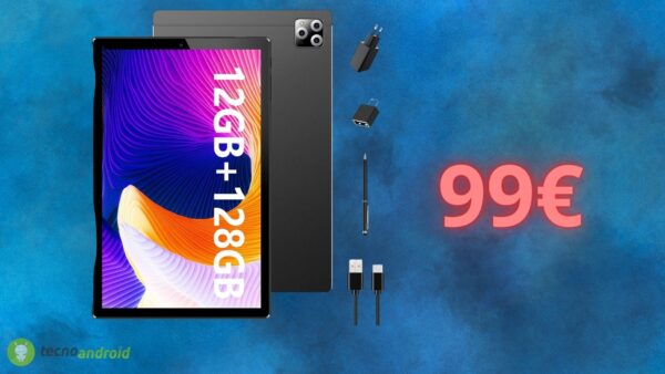Tablet ANDROID a meno di 100€ su Amazon: lo SCONTO SHOCK attivo oggi