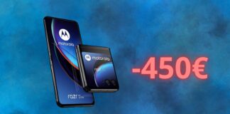Motorola Razr 40 Ultra: PAZZESCO sconto di 450 euro su Amazon
