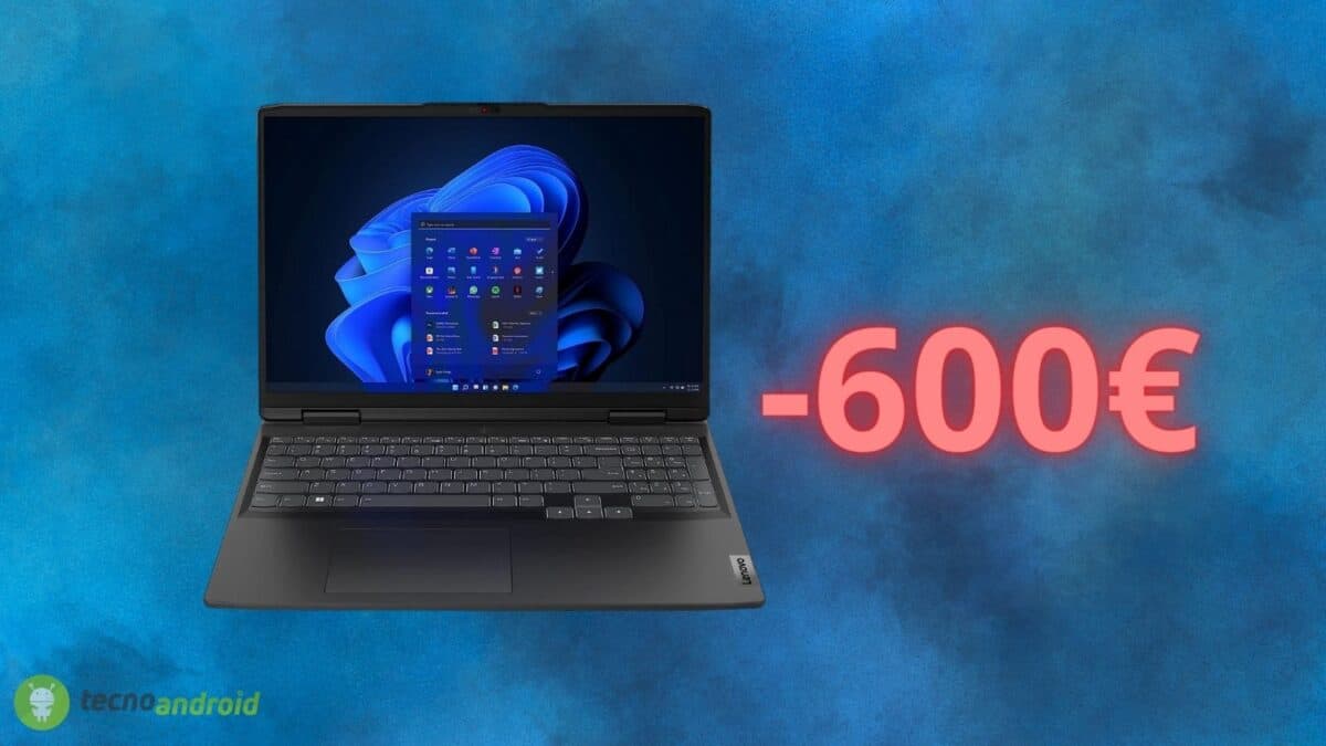 Lenovo IdeaPad Gaming 3: il portatile è scontato di 600 euro su AMAZON