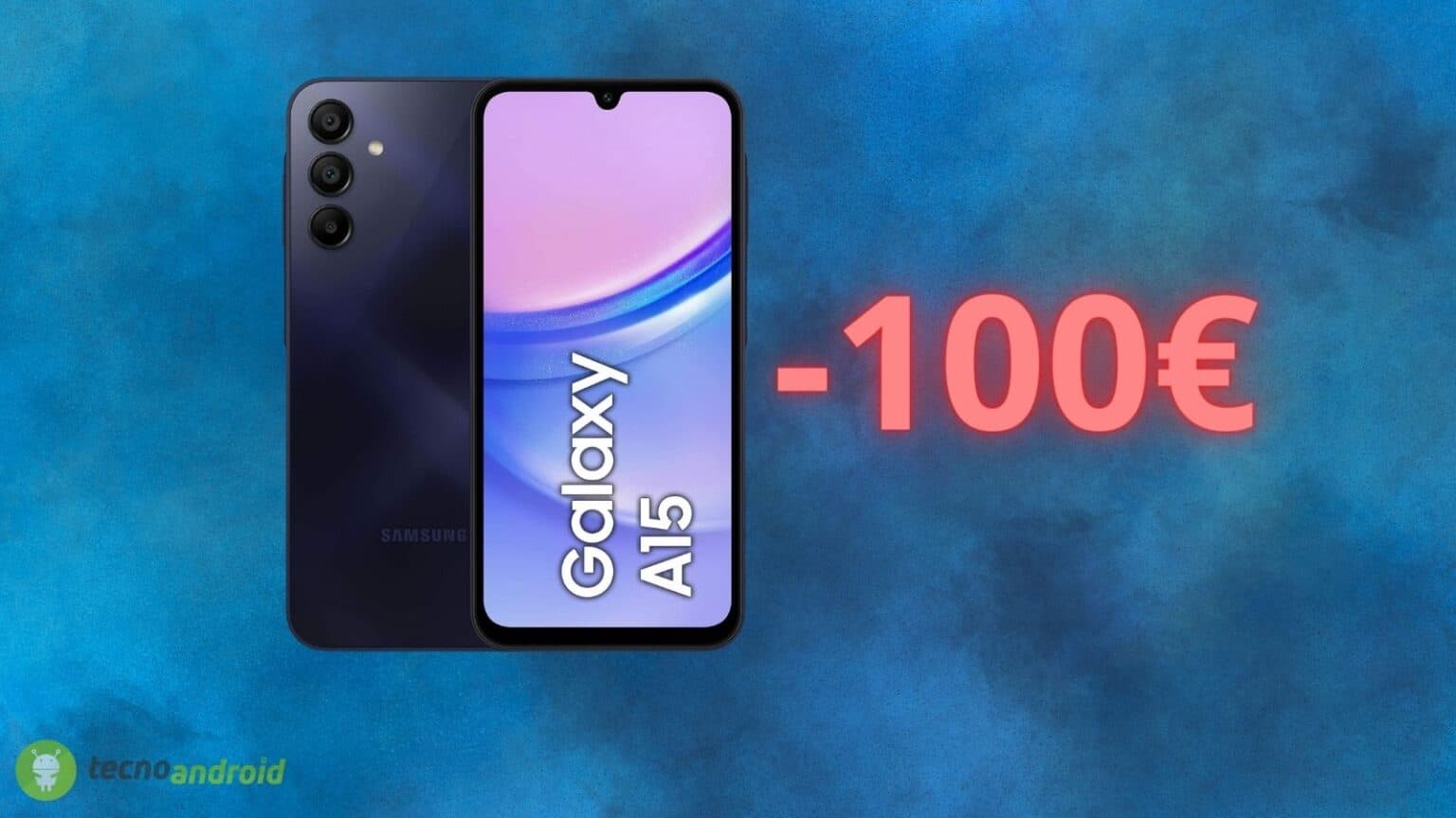Smartphone SAMSUNG GALAXY a 100€: uno sconto pazzo su Amazon