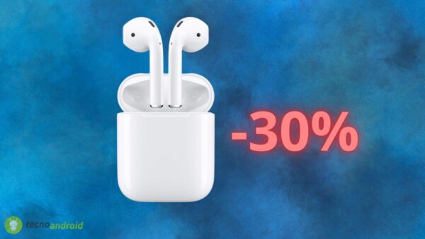 Apple AirPods: pazza OFFERTA al 30% di sconto su Amazon
