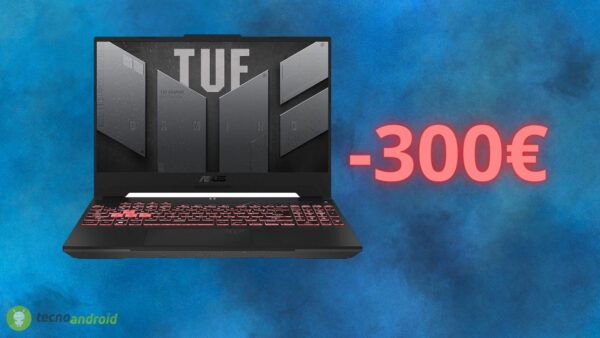 Notebook gaming ASUS: PAZZO sconto di 300 euro su AMAZON