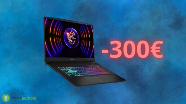 Amazon Gaming Week: notebook MSI Katana 17 in OFFERTA di 300 euro