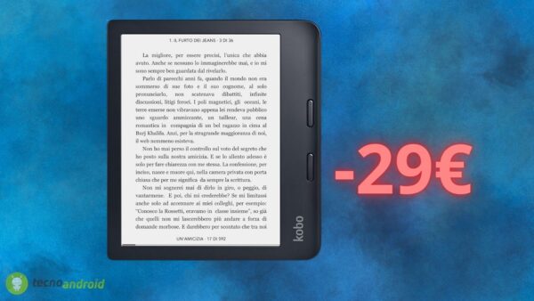 Kobo Libra 2: occasione ASSURDA su Amazon, sconto MAI VISTO prima