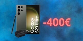 Samsung Galaxy S23 Ultra: sconto di quasi 500 euro su AMAZON