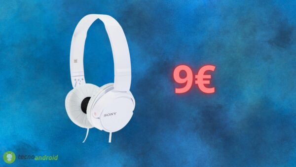 Sony: le cuffie su AMAZON costano solo 9 euro, il prezzo è REGALATO