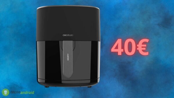 Friggitrice ad aria CECOTEC a soli 40 euro: OFFERTA AMAZON da non perdere