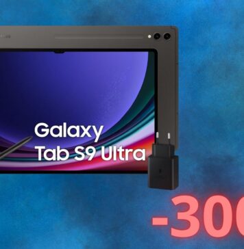 Samsung Galaxy Tab S9 Ultra: prezzo RIDICOLO con il codice Amazon GRATIS