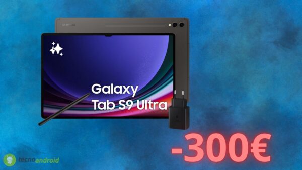 Samsung Galaxy Tab S9 Ultra: prezzo RIDICOLO con il codice Amazon GRATIS