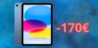 Apple iPad scontato di 170€ su AMAZON: offerta IMPERDIBILE