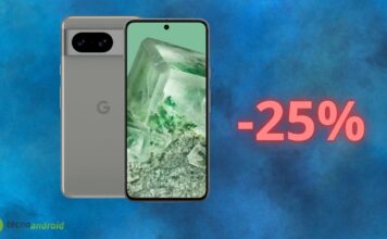 Google Pixel 8: sconto del 25% su AMAZON, il prezzo è ASSURDO