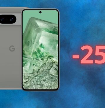 Google Pixel 8: sconto del 25% su AMAZON, il prezzo è ASSURDO