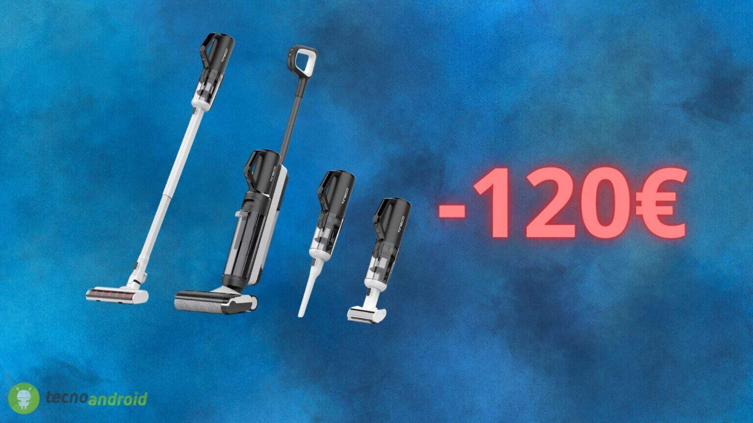 Tineco Floor One S5: scopa elettrica in SCONTO con coupon di 120€ su AMAZON
