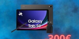 Samsung Galaxy Tab S9: coupon GRATIS di 300 euro attivo su Amazon