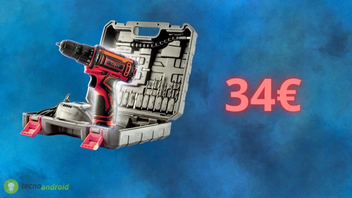 Trapano avvitatore in OFFERTA AMAZON: costa pochissimo