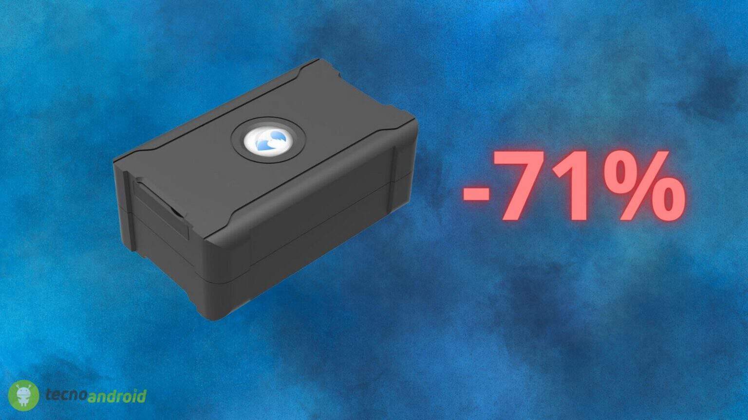 Localizzatore GPS per auto in OFFERTA a 5 euro su AMAZON: sconto del 71%