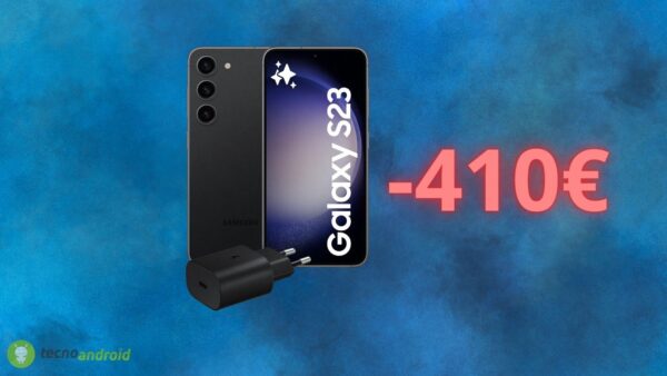 Samsung Galaxy S23: è IMPERDIBILE su Amazon con sconto di 410 euro