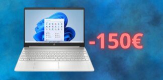 Notebook HP con sconto di 150€ su Amazon: un'OCCASIONE imperdibile