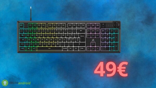 Tastiera meccanica CORSAIR al prezzo più basso: sconto AMAZON incredibile