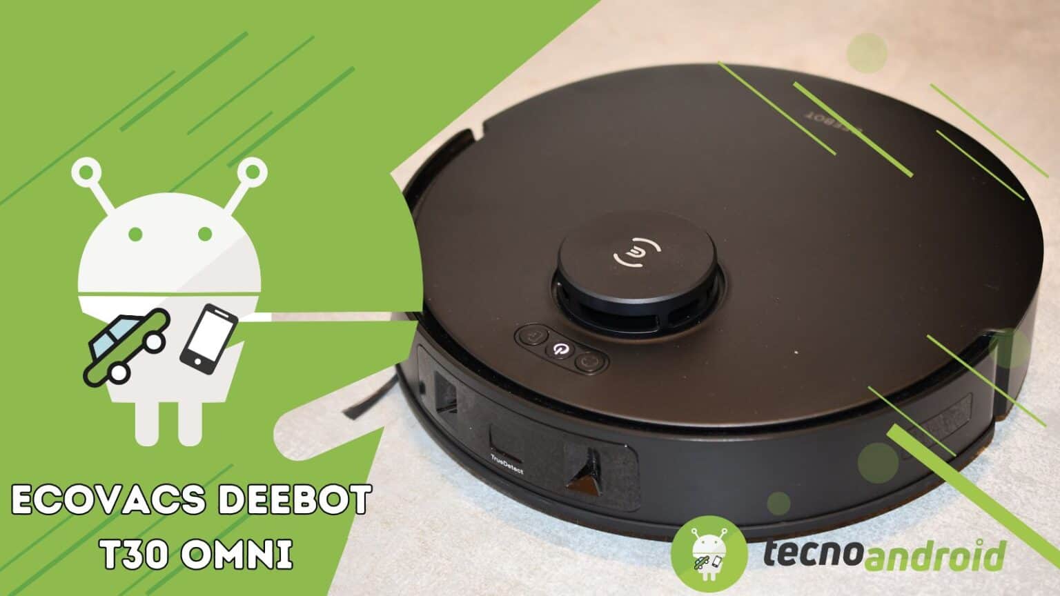 DEEBOT T30 Omni: il robot da battere che aspira e lava il pavimento