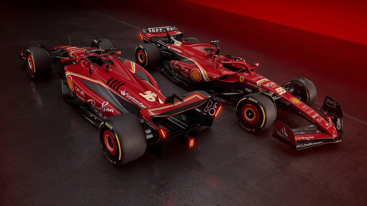 Ferrari, Scuderia, SF-24, monoposto, F1, GP