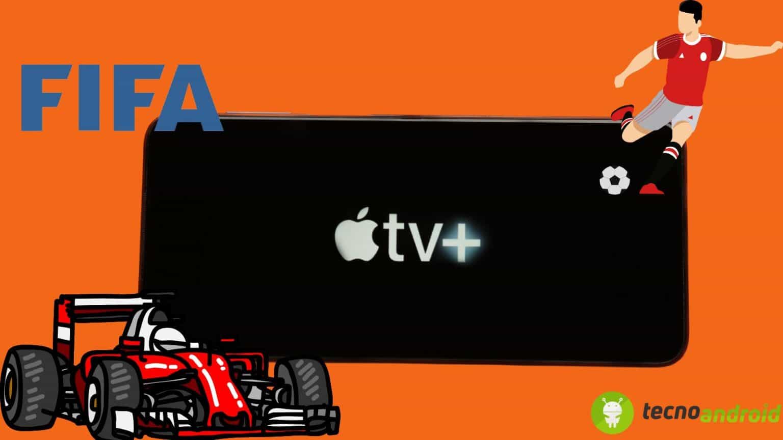 AppleTV+: oltre la F1 la piattaforma punta ai diritti tv del calcio
