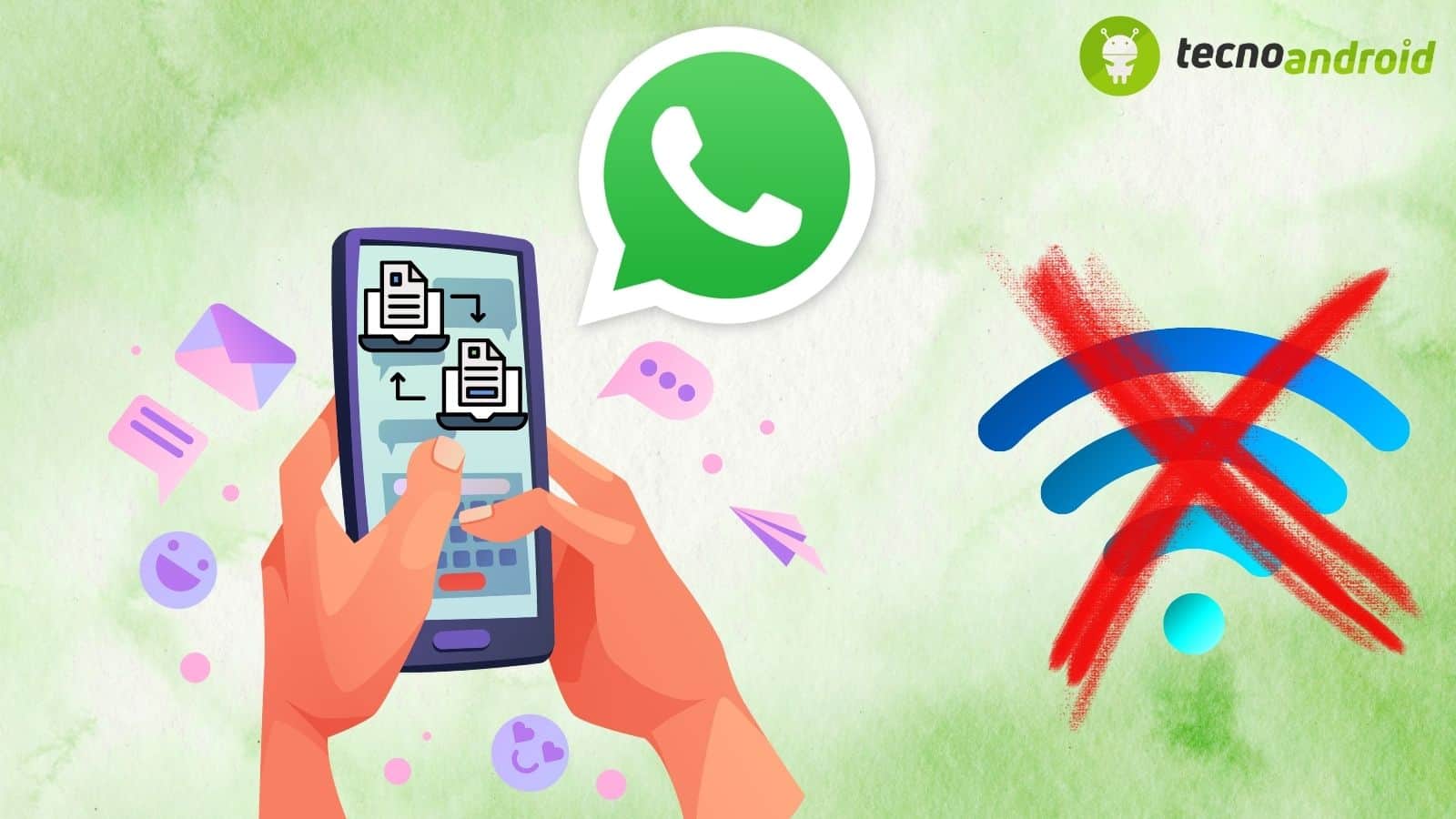 WhatsApp: presto sarà possibile condividere file senza internet? 