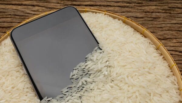 Smartphone nell'acqua non metterlo nel riso