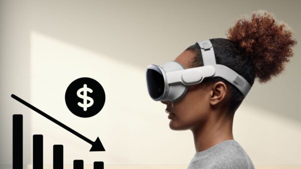 Negli Stati Uniti crollano le vendite di Apple Vision Pro