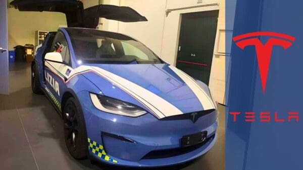 Tesla Model X: l'auto verrà utilizzata dalla Polizia Stradale italiana