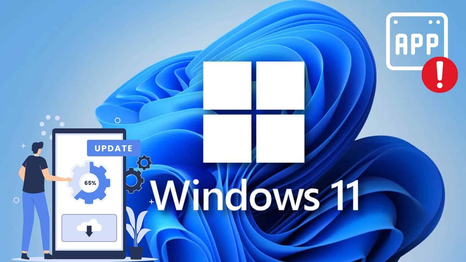 Windows 11, problemi di aggiornamento: attenti a queste app