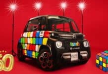 La Citroen celebra i 50 anni del cubo di Rubik con un esclusivo design
