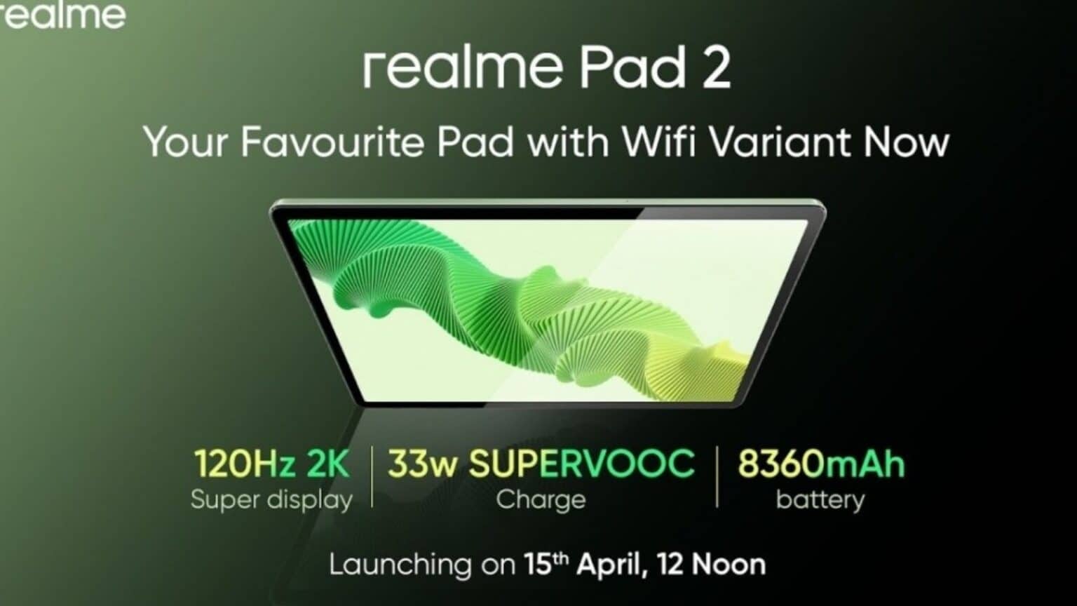 Realme pad 2 wifi