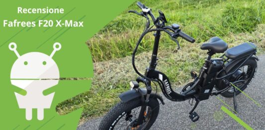 Fafrees F20 X-Max: bicicletta elettrica pieghevole di qualità - Recensione