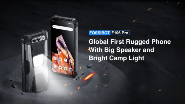 FOSSiBot F106 Pro: ecco il rugged phone con luce da campeggio e grande speaker