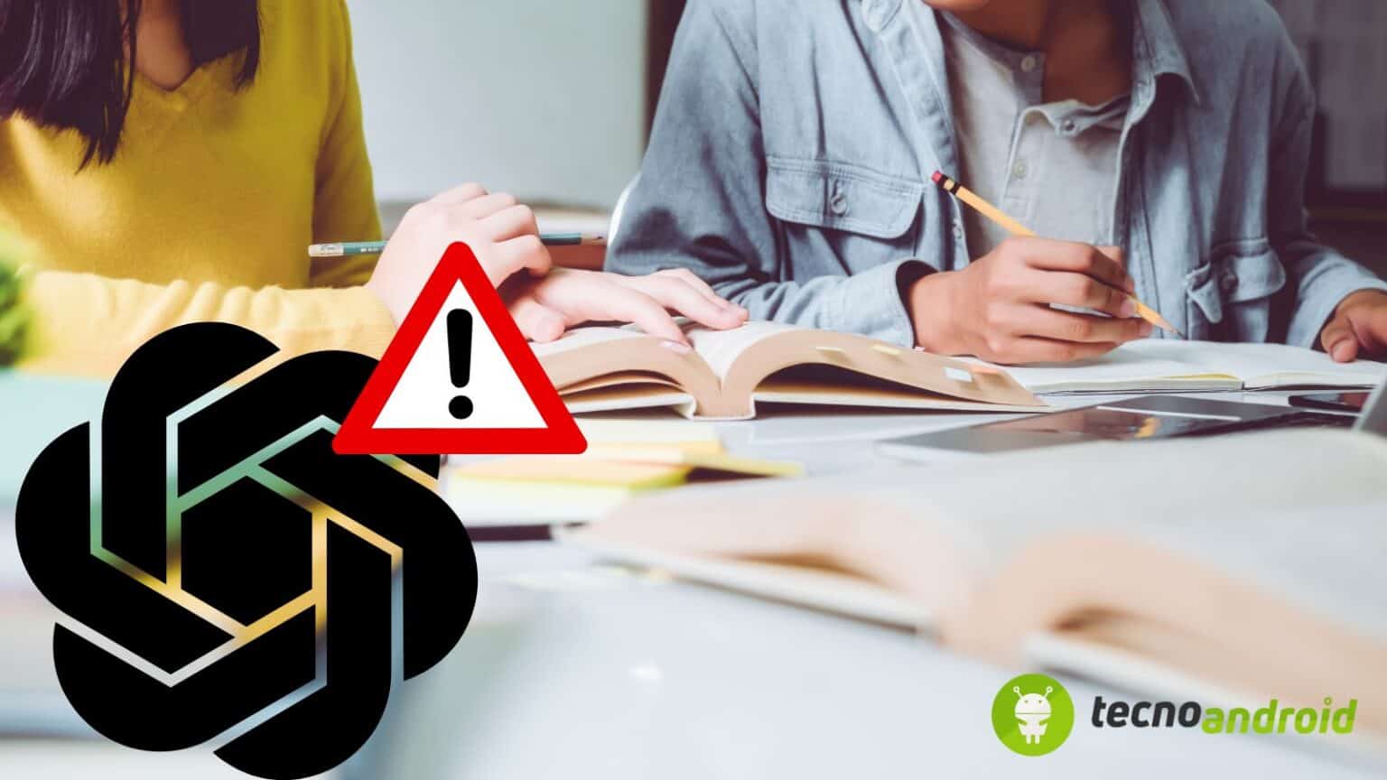 Attenzione: ChatGPT può essere dannoso per gli studenti