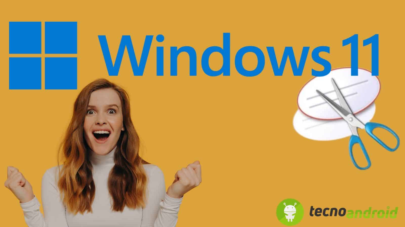 Windows 11: lo strumento di Cattura diventa potentissimo 